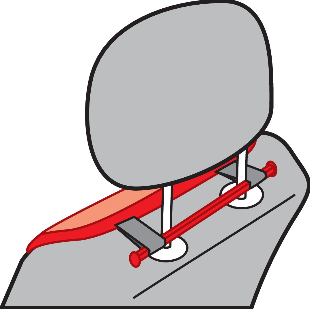 Sporting Fresh, coppia schienali in fibra naturale - Antracite - immagine 4