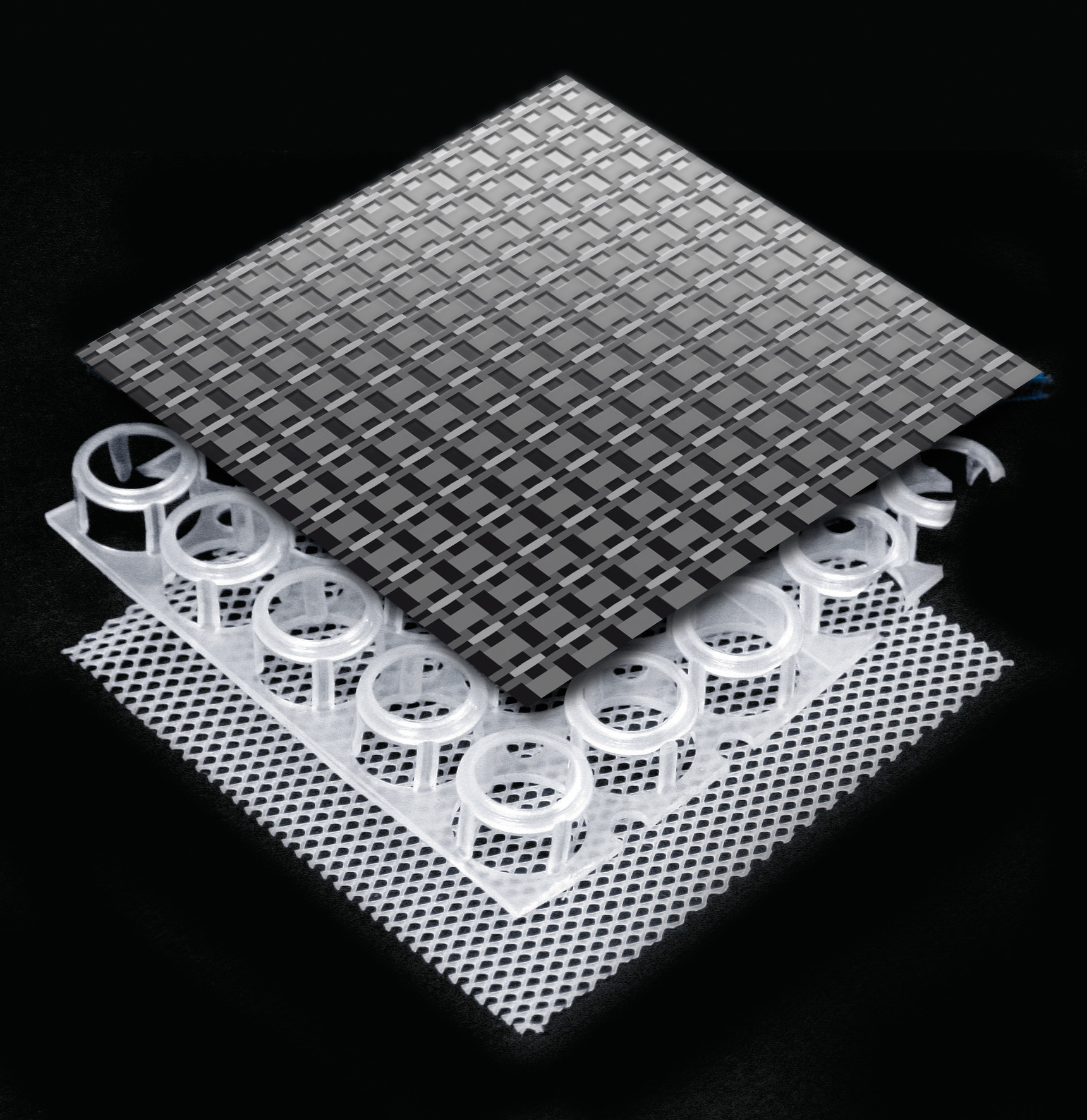 Breeze, schienale ventilato in carta tessile - Antracite - immagine 4