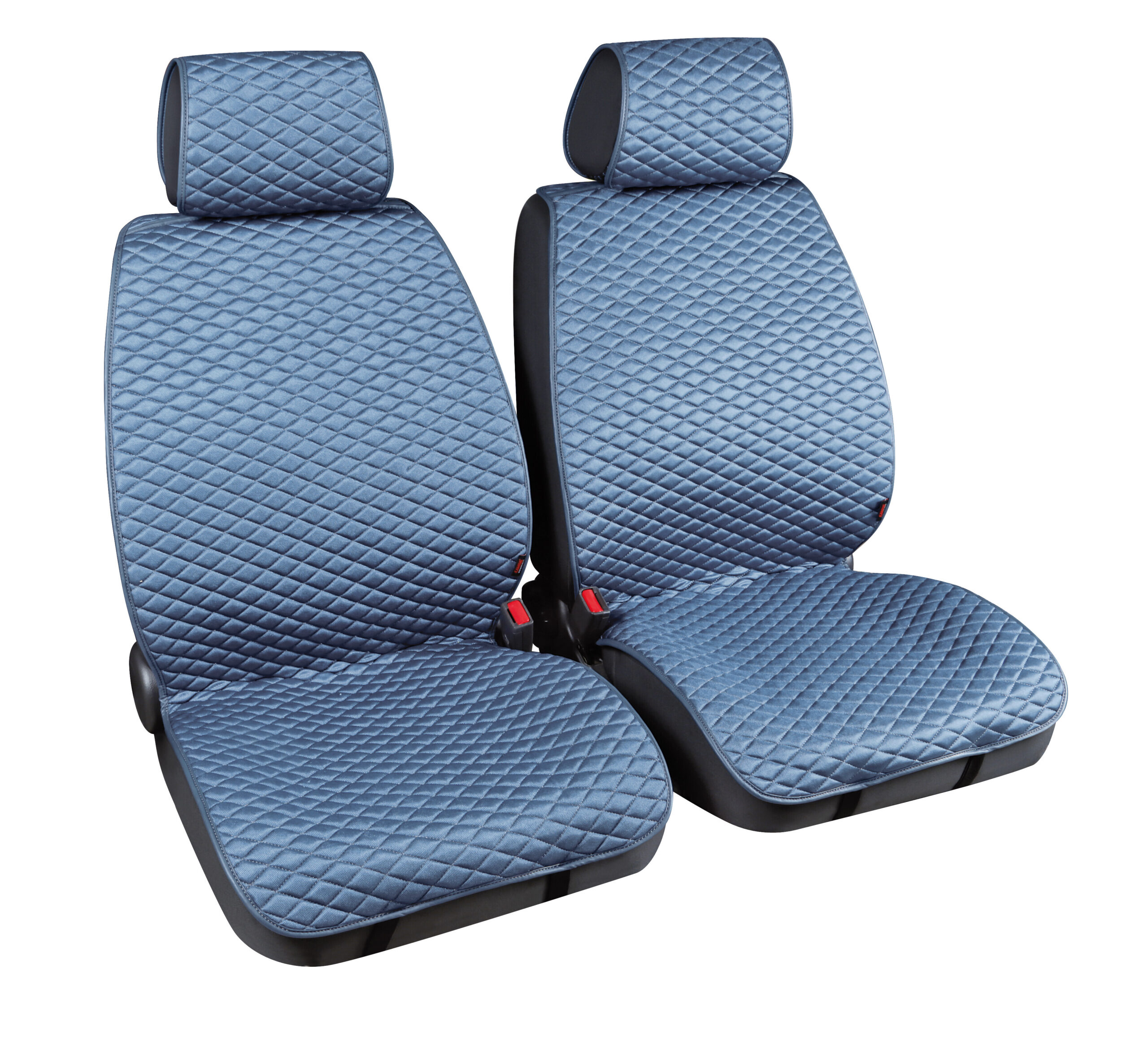 Cover-Tech Fabric, coppia coprisedili anteriori in tessuto tecnico - Azzurro/Beige 1 Cover-Tech Fabric, coppia coprisedili anteriori in tessuto tecnico - Azzurro/Beige