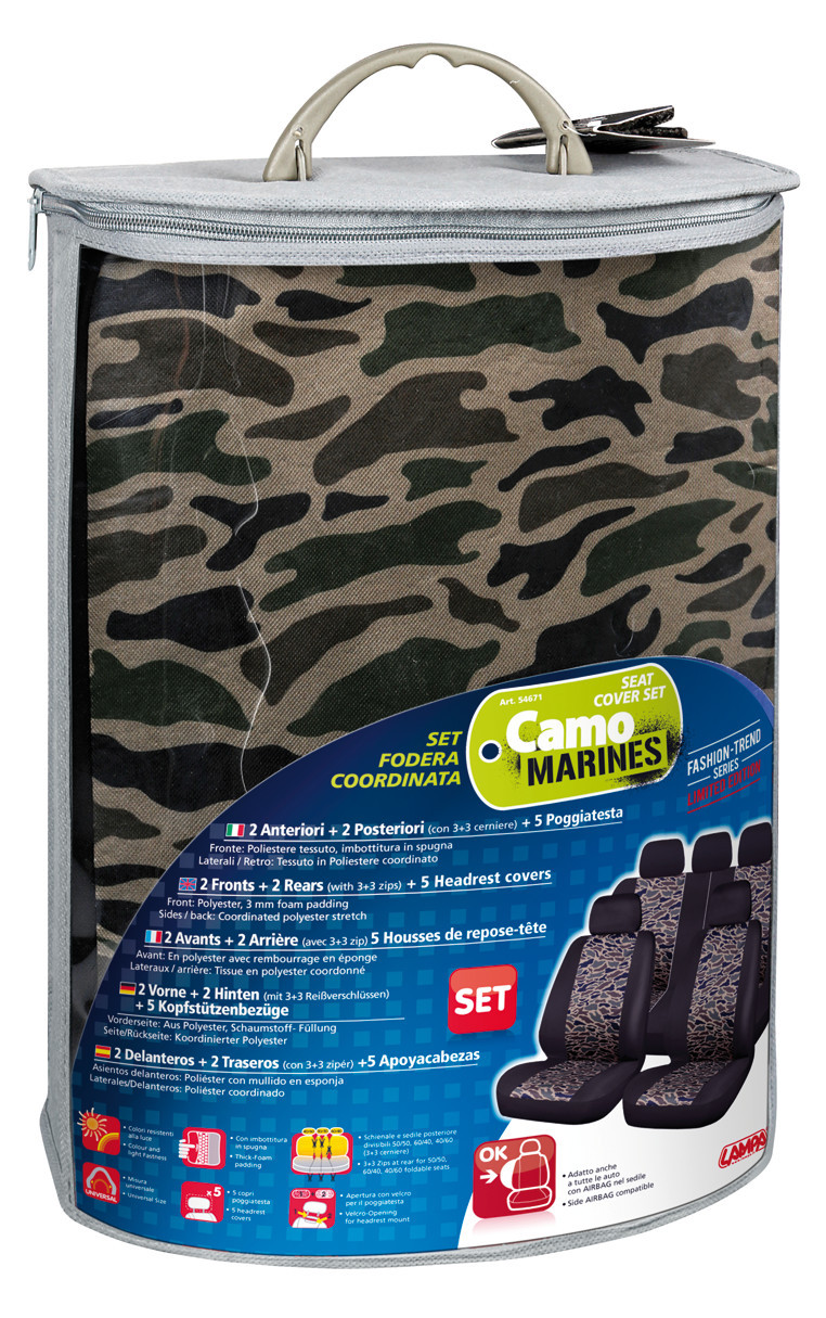 Camo Marines, set fodere coordinate - immagine 3
