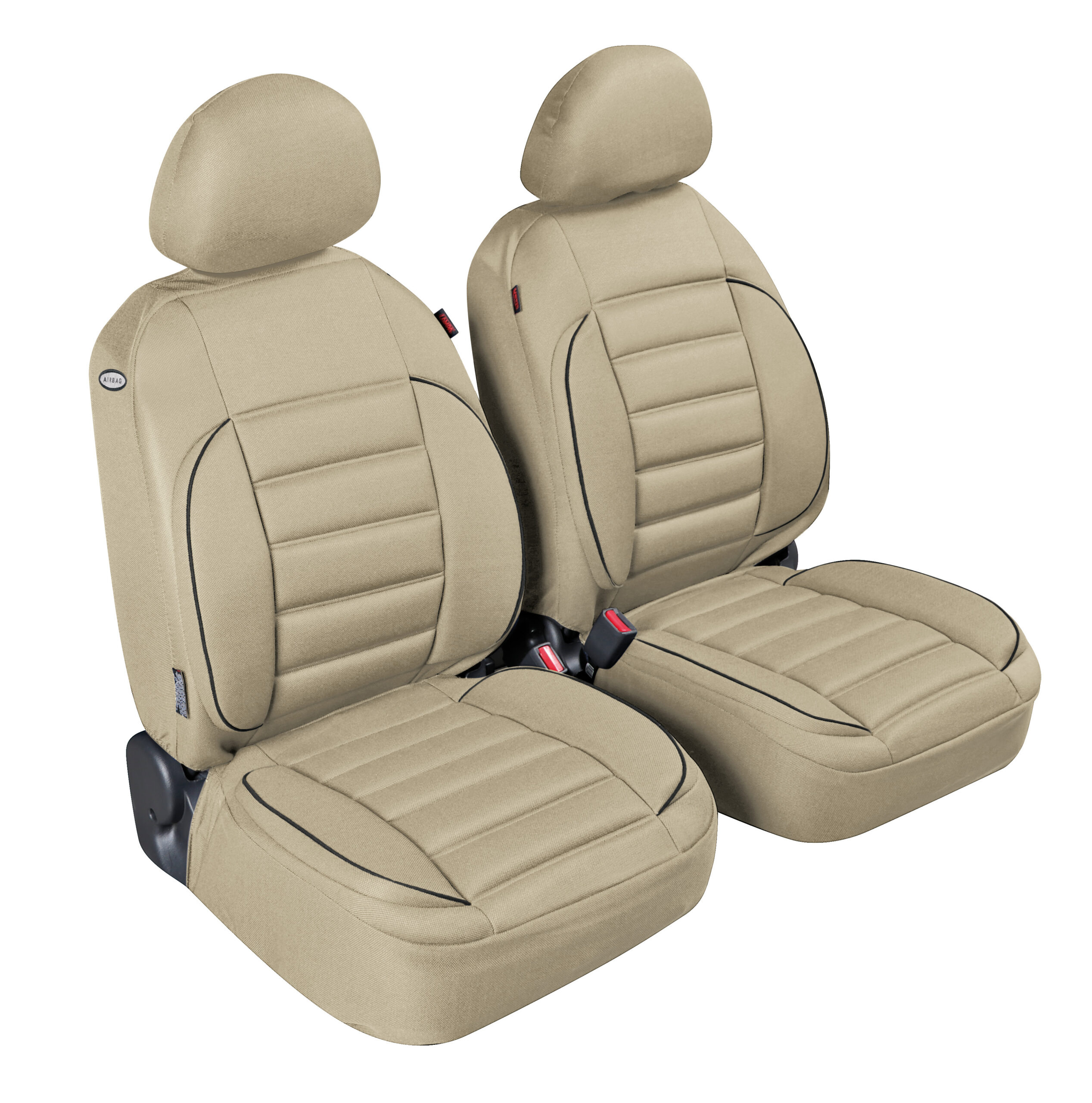 De-Luxe Sport Edition, coppia coprisedili anteriori - Beige