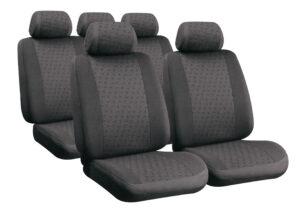 Glamur, set fodere coordinate in jacquard - Antracite