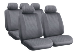 Glamur, set fodere coordinate in jacquard - Grigio