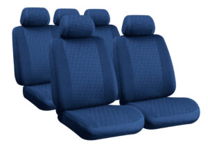 Glamur, set fodere coordinate in jacquard - Avio