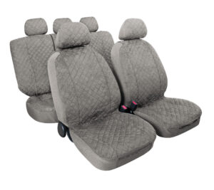 Miky, set fodere coordinate in microfibra - Grigio