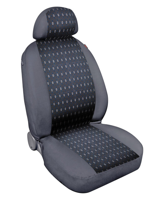 Square, set fodere coordinate in jacquard - Blu