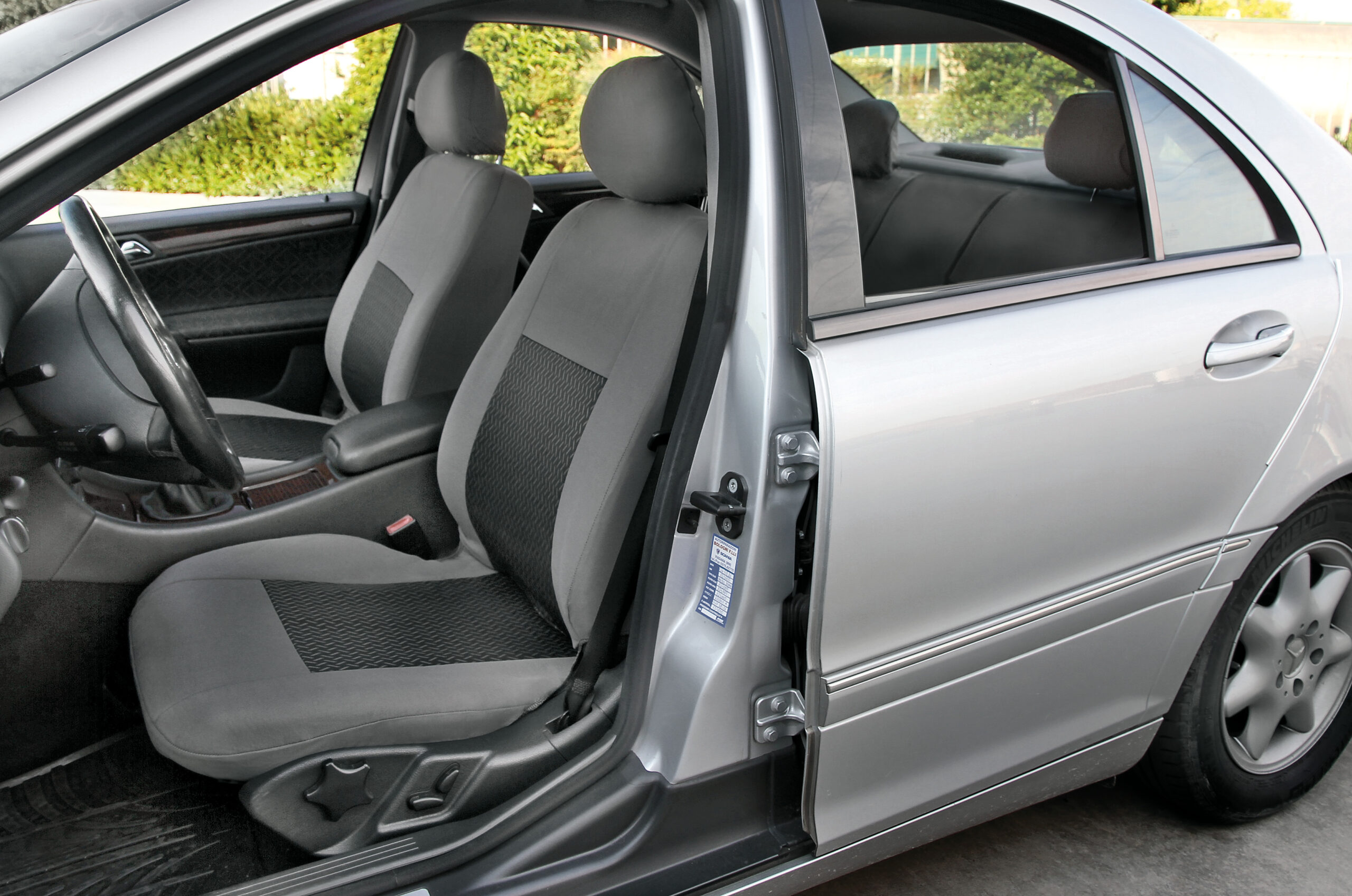 Linear, set fodere coordinate in jacquard - Nero - immagine 4