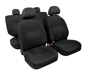 Linear, set fodere coordinate in jacquard - Nero