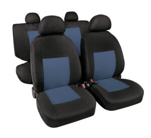 Classic, set fodere coordinate in jacquard - Avio/Nero