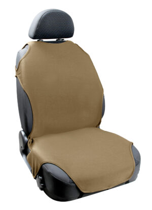 T-Shirt, coprisedile elasticizzato - Beige