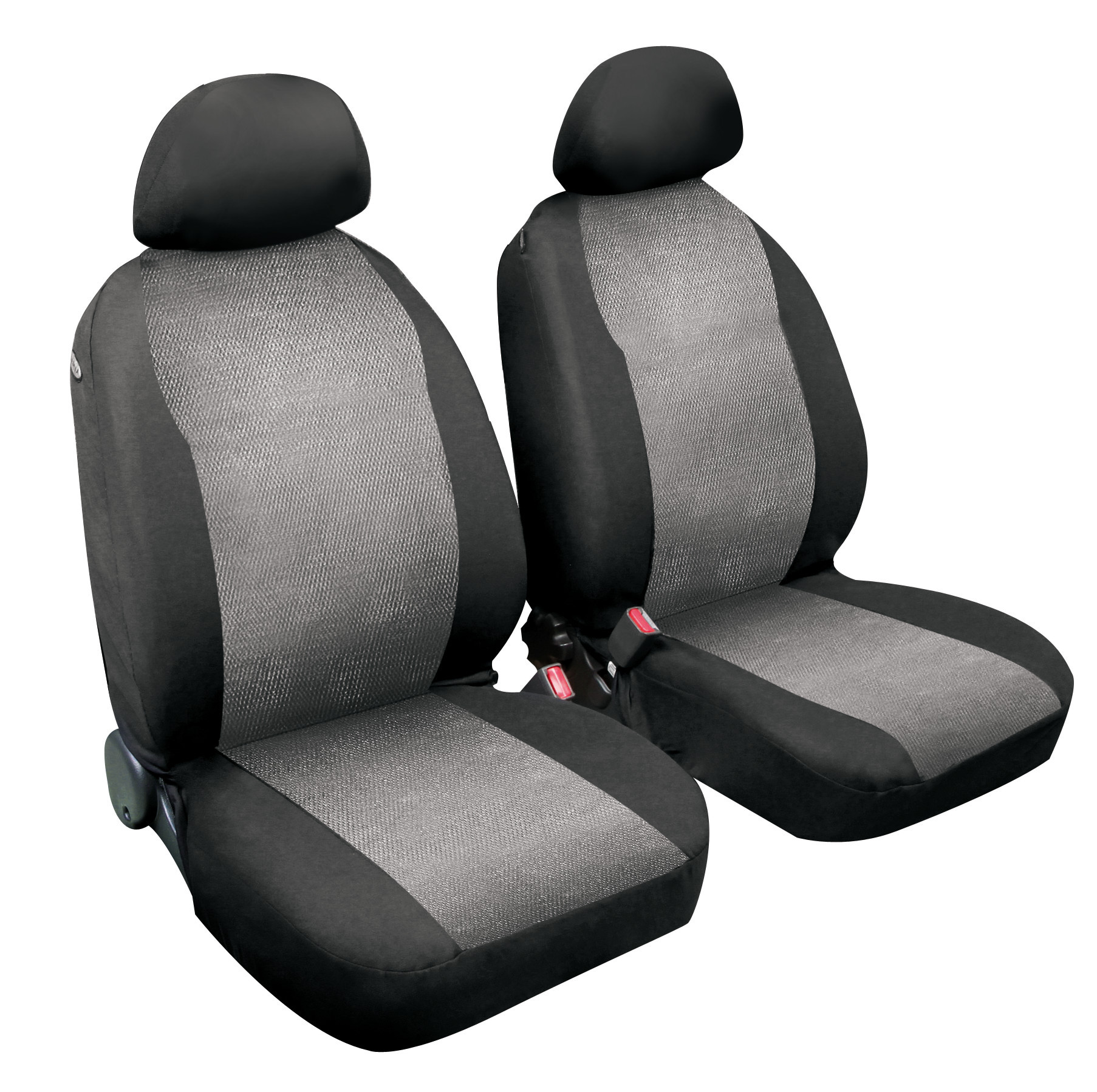 Sprint, coppia coprisedili anteriori in poliestere - Grigio 1 Sprint, coppia coprisedili anteriori in poliestere - Grigio