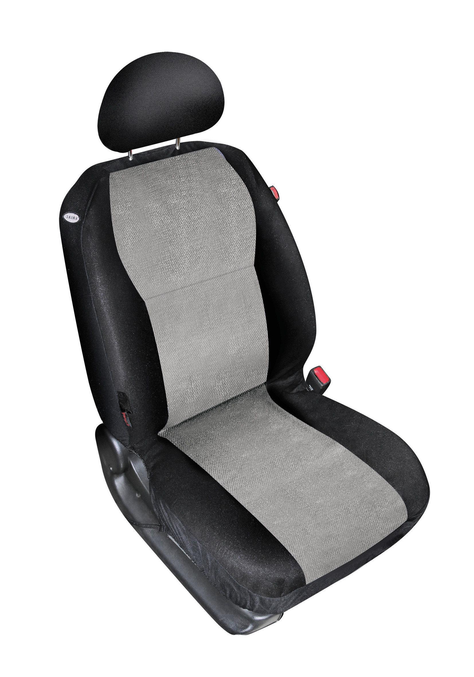 Sprint, coppia coprisedili anteriori in poliestere - Grigio 2 Sprint, coppia coprisedili anteriori in poliestere - Grigio - immagine 2