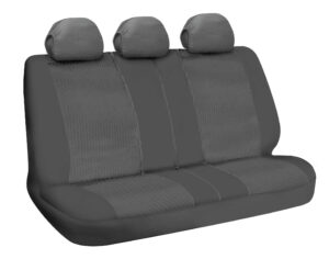 Duka Rear-Fit, coprisedile posteriore in tessuto jacquard e poliestere elasticizzati - Grigio