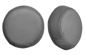 Duka Round-Fit x2, copri poggiatesta speciali - Grigio