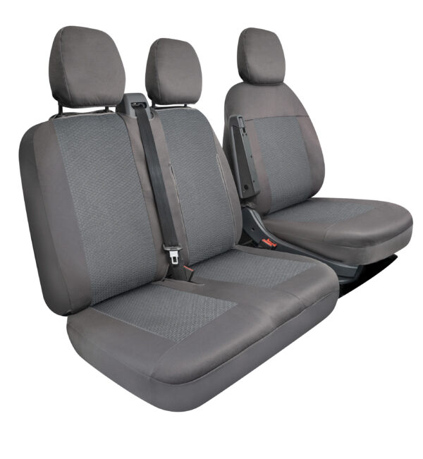 Set fodere semi-custom per furgoni - Grigio - Guidatore M - Panchina M