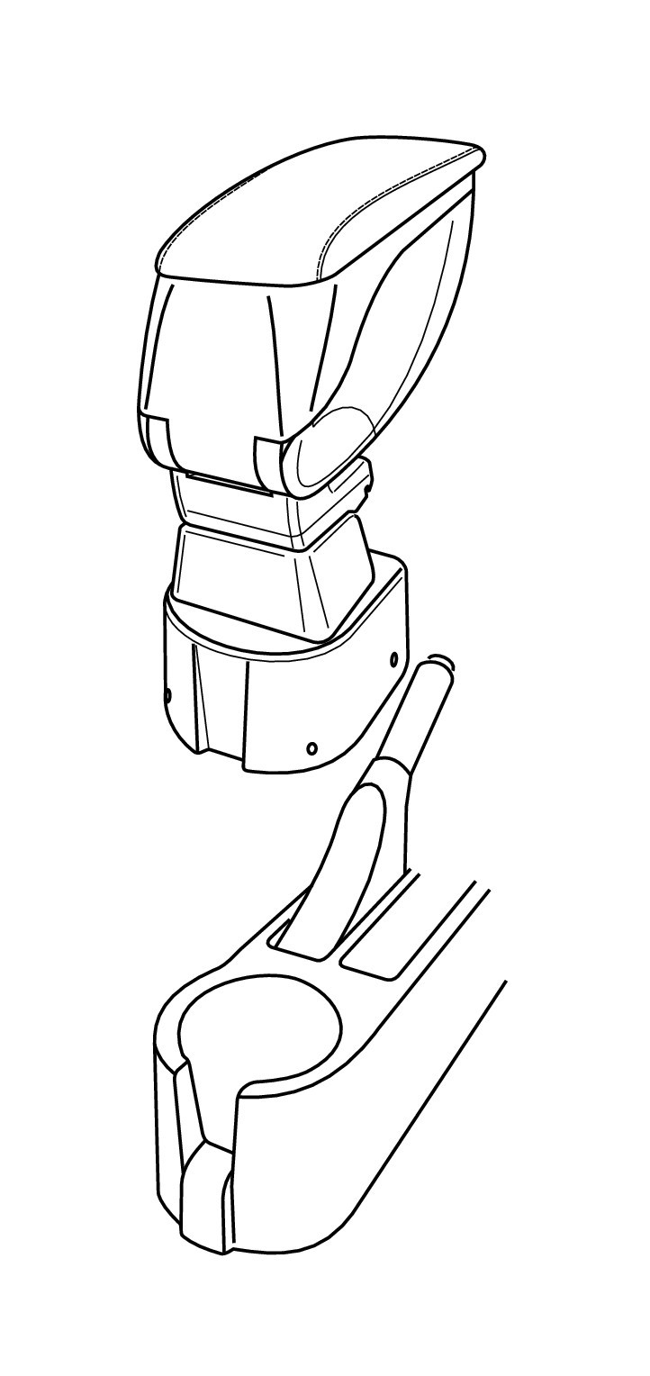 Attacco bracciolo - compatibile per Hyundai Getz 3p (10/05>01/09) - Hyundai Getz 5p (10/05>01/09) 1 Attacco bracciolo - compatibile per Hyundai Getz 3p (10/05>01/09) - Hyundai Getz 5p (10/05>01/09)