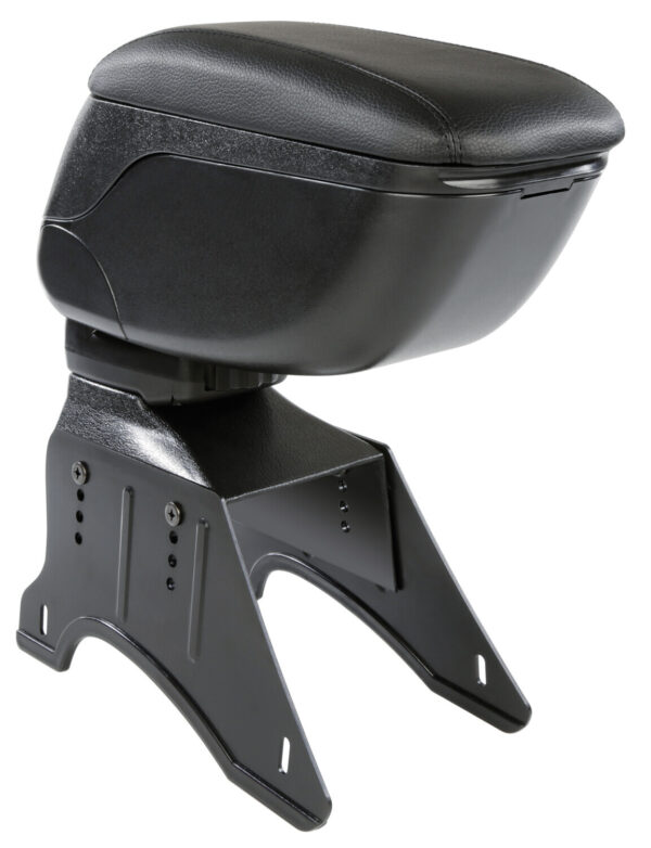 Classic, bracciolo 4 funzioni con doppio sistema di fissaggio - Nero