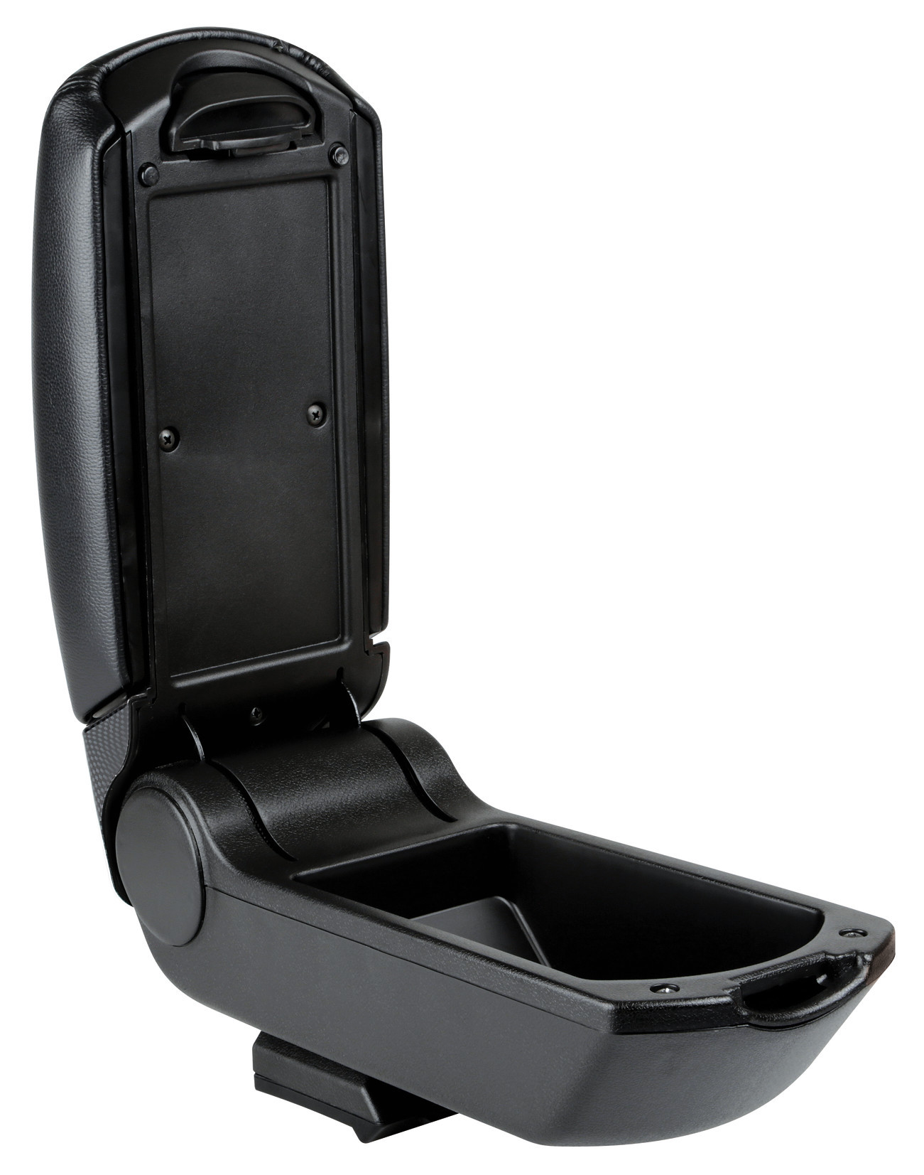 Premium, bracciolo 3 funzioni con doppio sistema di fissaggio e connessione USB, 12V - Carbon-Look - immagine 6