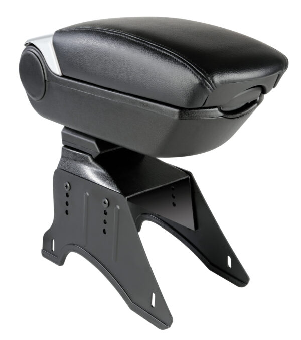 Premium, bracciolo 3 funzioni con doppio sistema di fissaggio e connessione USB, 12V - Silver