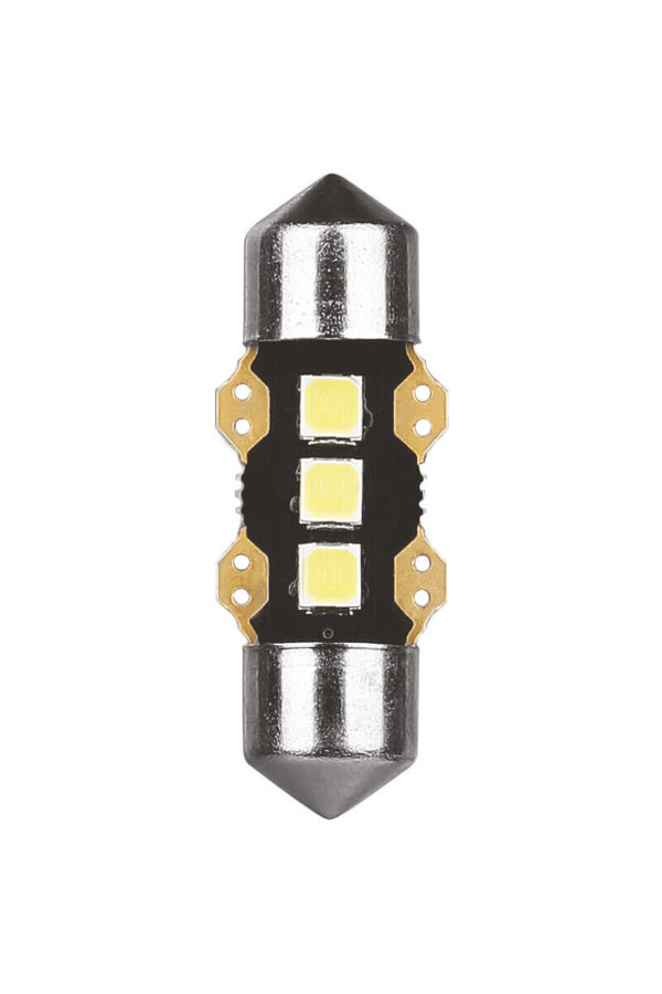 12V Ultra-Lumen Series - 11,3x31 mm - SV8,5-8 - 1 pz  - Scatola - Bianco - Doppia polarit&agrave;