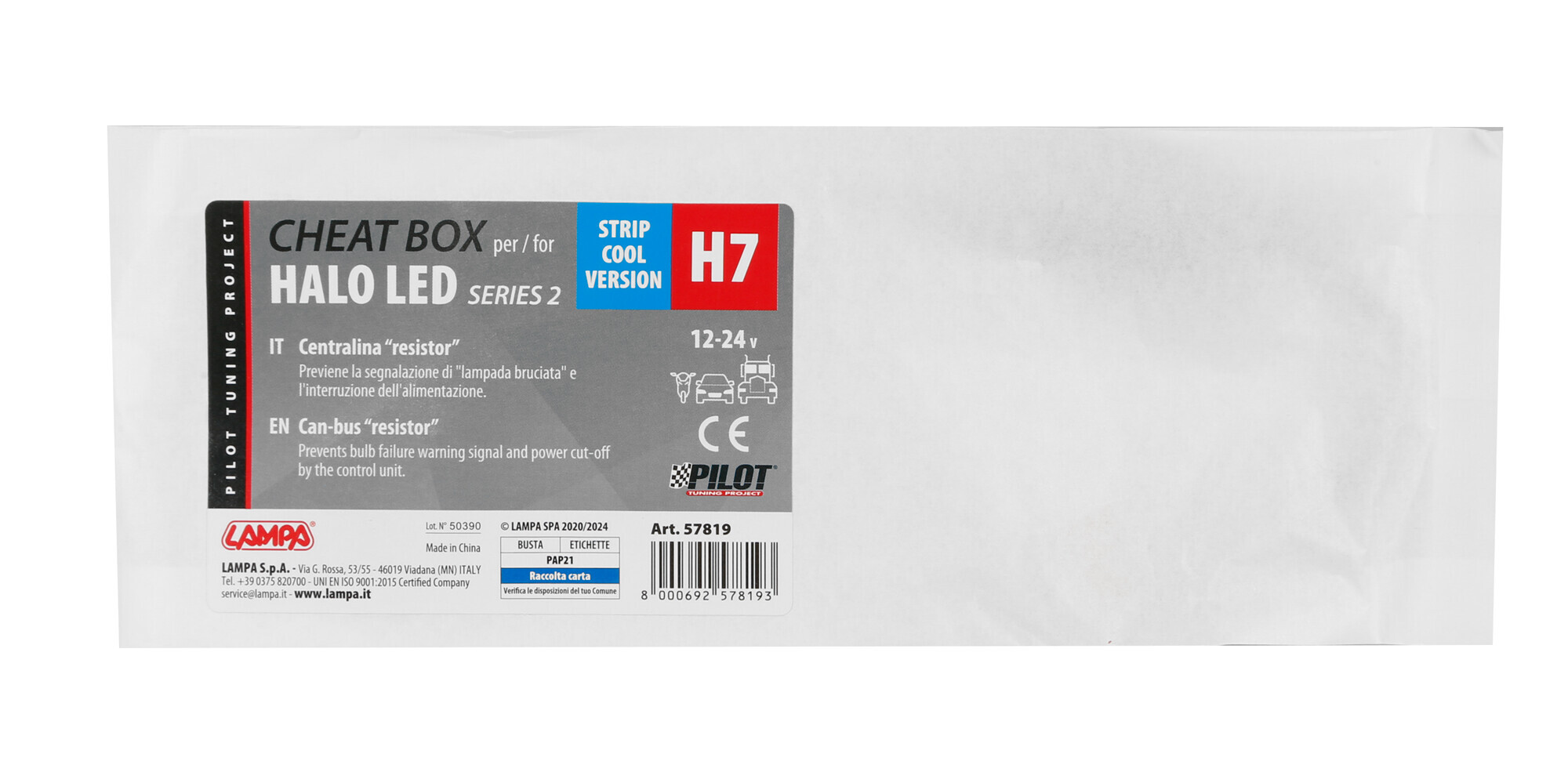 Halo Led Strip-Cool Cheat box 9-32V - H7 - immagine 2