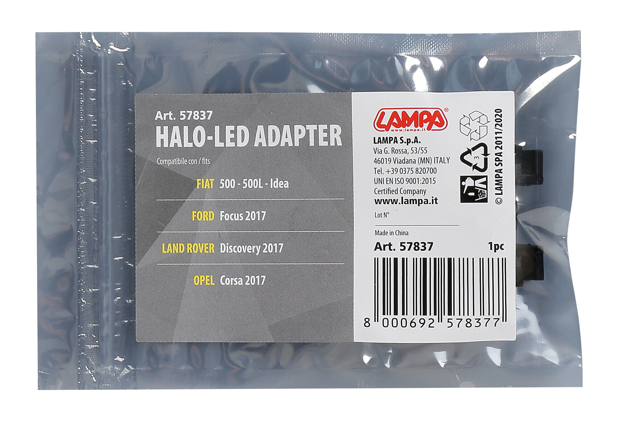 Halo Led - Adattatore lampada (1 pz) - Fiat, Ford, Land Rover, Opel - immagine 3