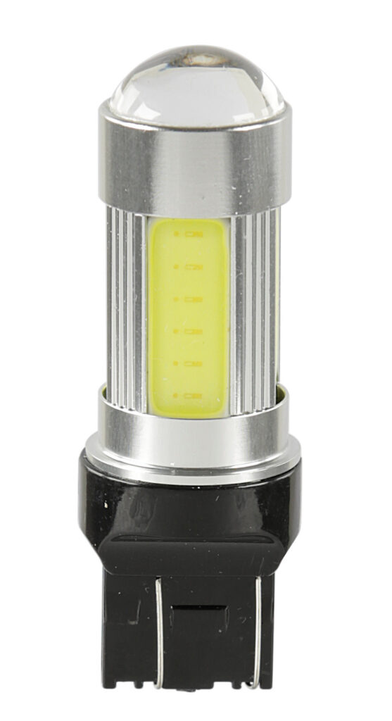 12V Mega-Led 30 - 30 SMD x 1 chip - (W21/5W) - W3x16q - 1 pz  - D/Blister - Bianco