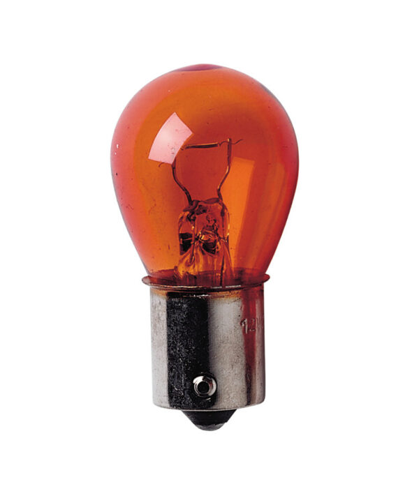12V Lampada 1 filamento - PY21W - 21W - BAU15s - 2 pz  - Scatola - Arancio