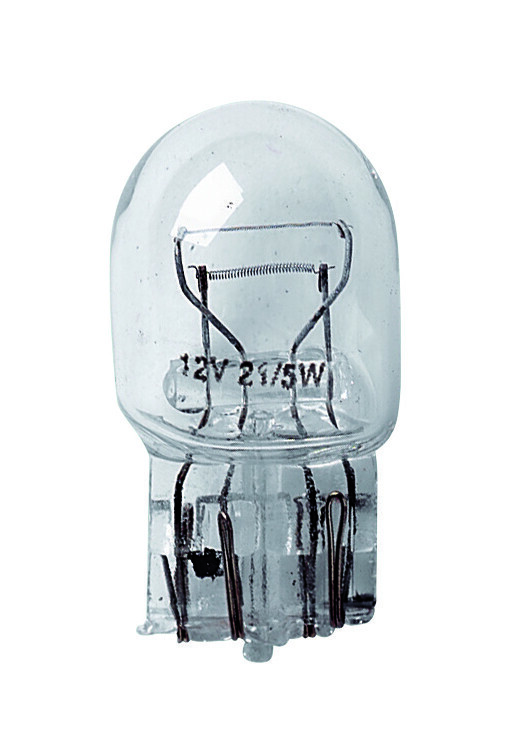 12V Lampada con zoccolo vetro - W21/5W - 21/5W - W3x16q - 10 pz  - Scatola