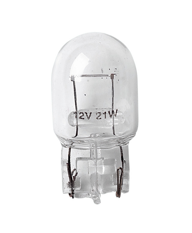 12V Lampada con zoccolo vetro - W21W - 21W - W3x16d - 2 pz - Scatola
