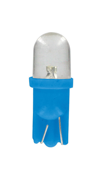 24V Micro lampada 1 Led - (T10) - W2,1x9,5d - 2 pz - D/Blister - Blu