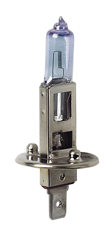 12V Lampada alogena Xenon - H1 - 55W - P14,5s - 2 pz - Scatola Plast.