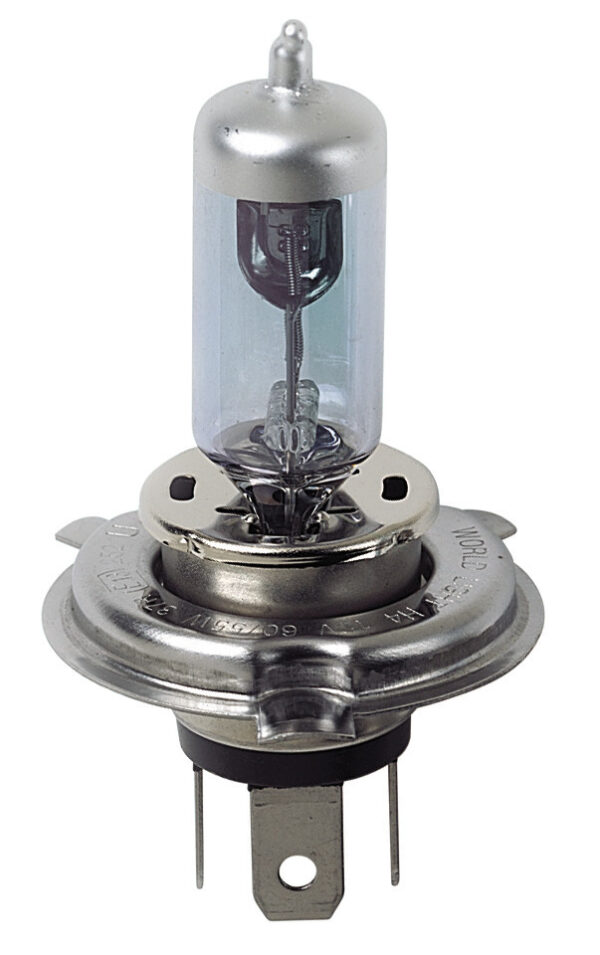 12V Lampada alogena Xenon - (H4) - 100/90W - P43t - 2 pz - Scatola
