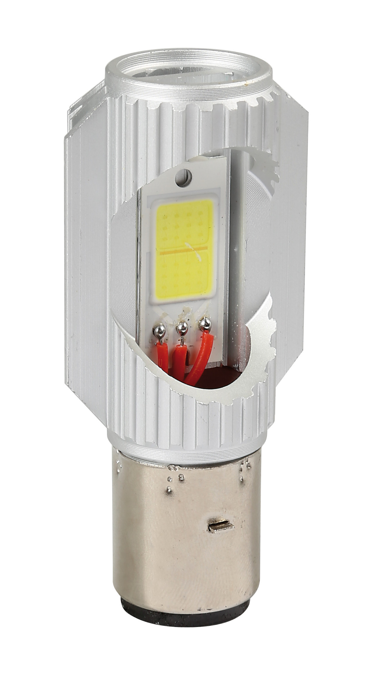 9/32V Mega-Led 2 - 2 SMD x 12 chip - (S2) - BA20d - 1 pz - Scatola - Bianco - Doppia polarità - Resistenza incorporata