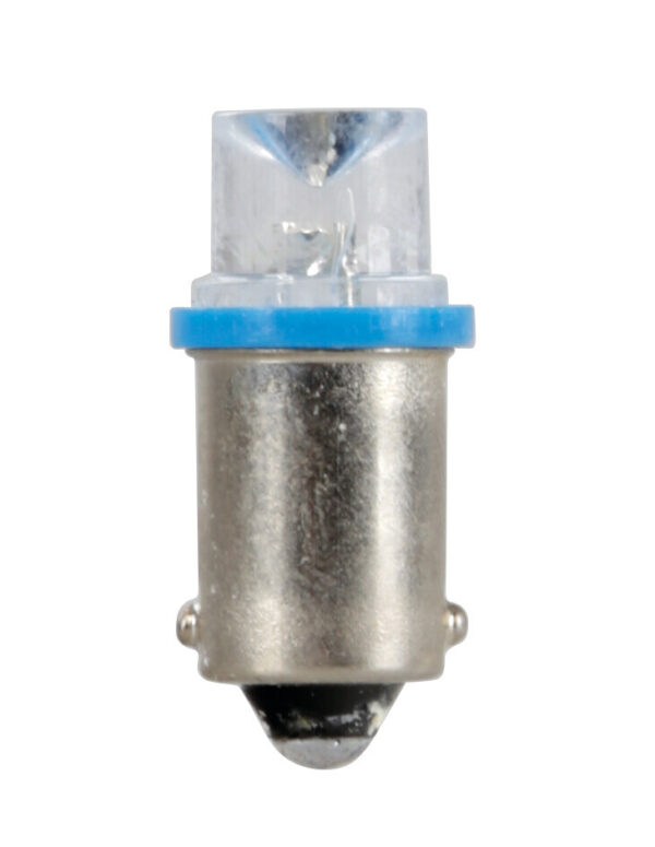 12V Led Series - 1 Led - (T4W) - BA9s - 2 pz  - Scatola - Blu