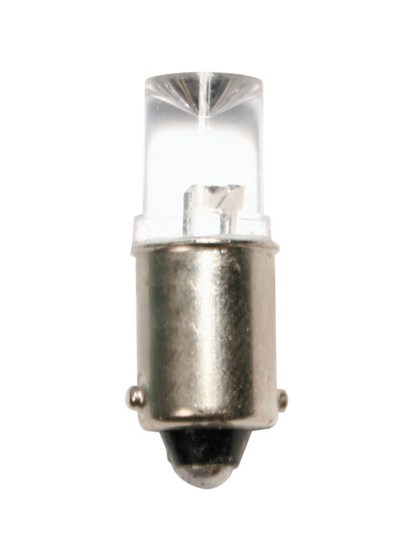 12V Led Series - 1 Led - (T4W) - BA9s - 2 pz - Scatola - Bianco