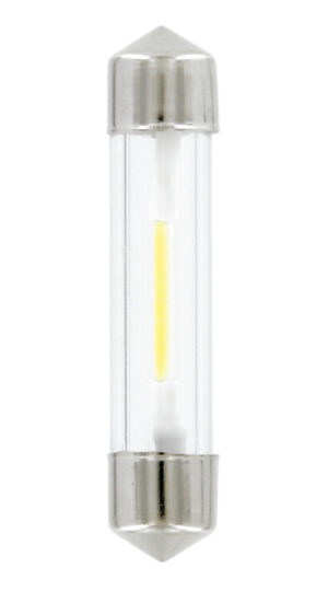 12V Led Series - 1 SMD x 9 chips - 8x41 mm - SV8,5-8 - 1 pz - D/Blister - Bianco