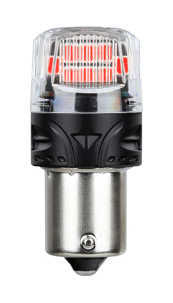 12V Ultra-Lumen Series - (PR21W) - BAW15s - 2 pz  - Scatola - Rosso - Doppia polarit&agrave; - Resistenza incorporata