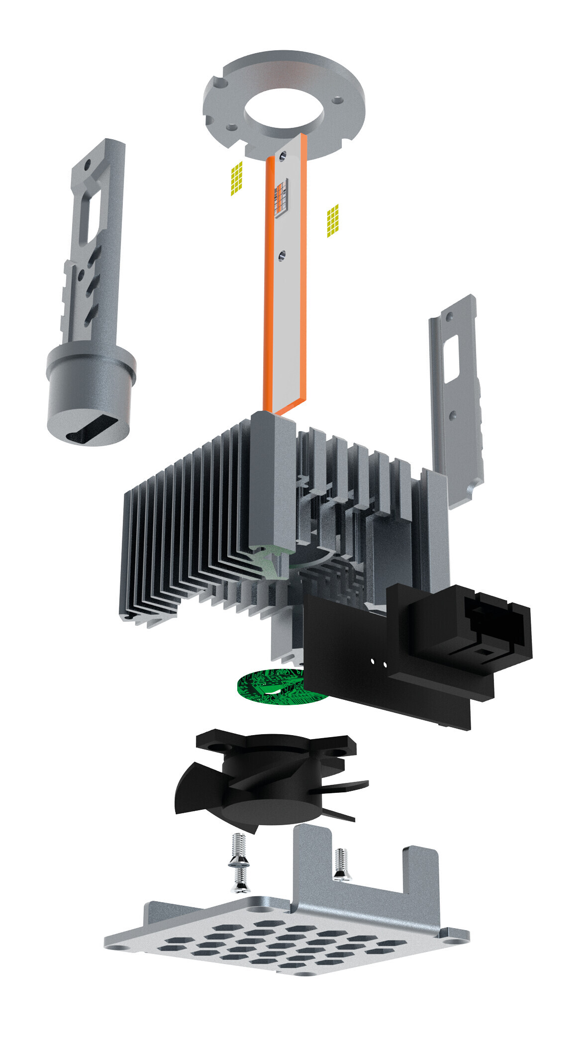 12-24V Lampade a Led per conversione fari Xenon - (D1S-D1R) - 35W - 2 pz - Scatola - immagine 3