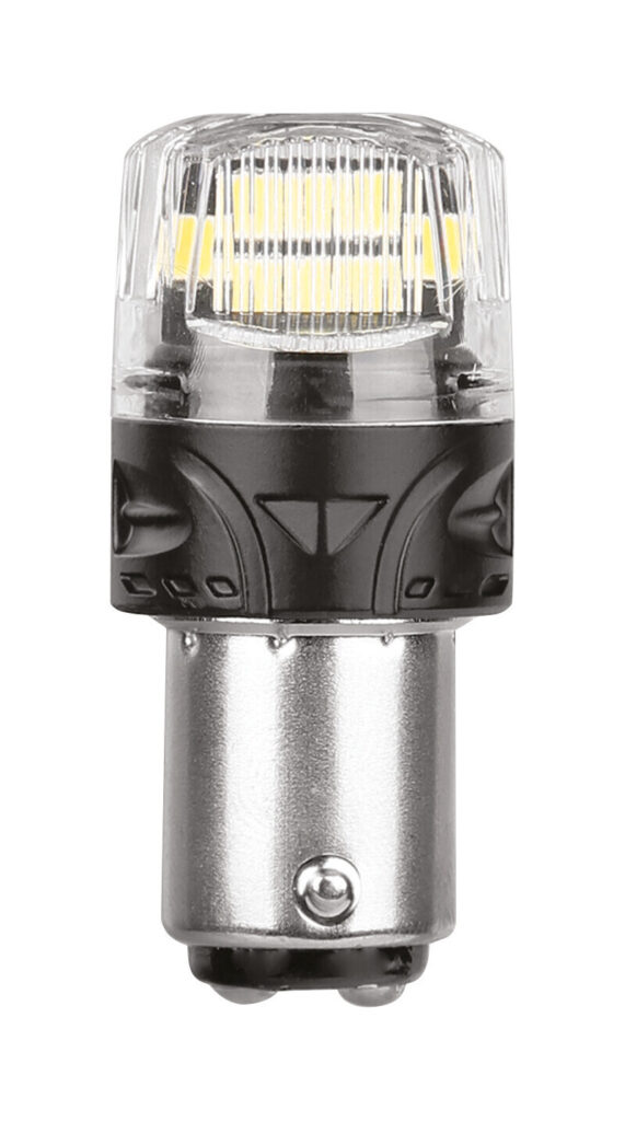 12V Ultra-Lumen Series - (P21/5W) - BAY15d - 2 pz  - Scatola - Bianco - Doppia polarit&agrave; - Resistenza incorporata