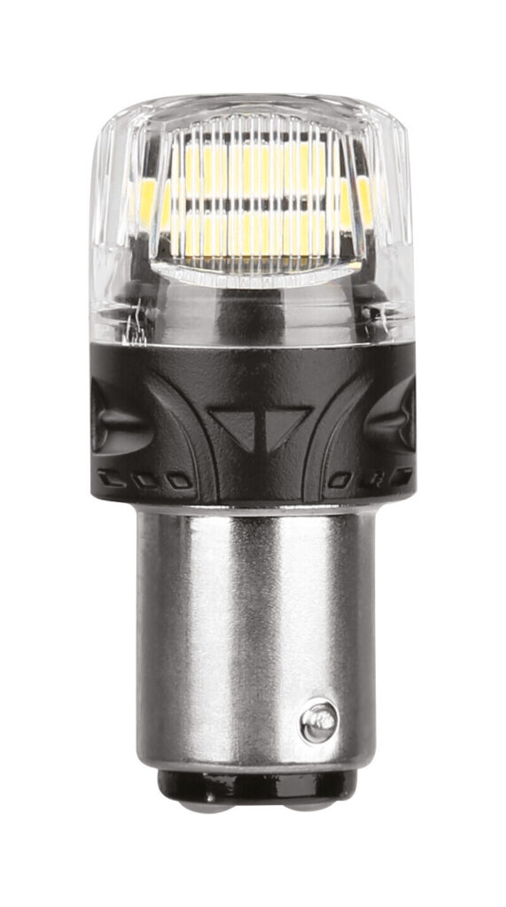 12V Ultra-Lumen Series - (P21/4W) - BAZ15d - 2 pz  - Scatola - Bianco - Doppia polarit&agrave; - Resistenza incorporata