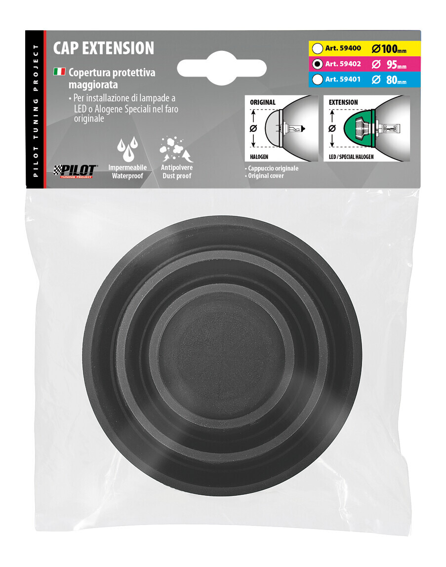Copertura protettiva faro maggiorata - Ø 95 mm - immagine 4