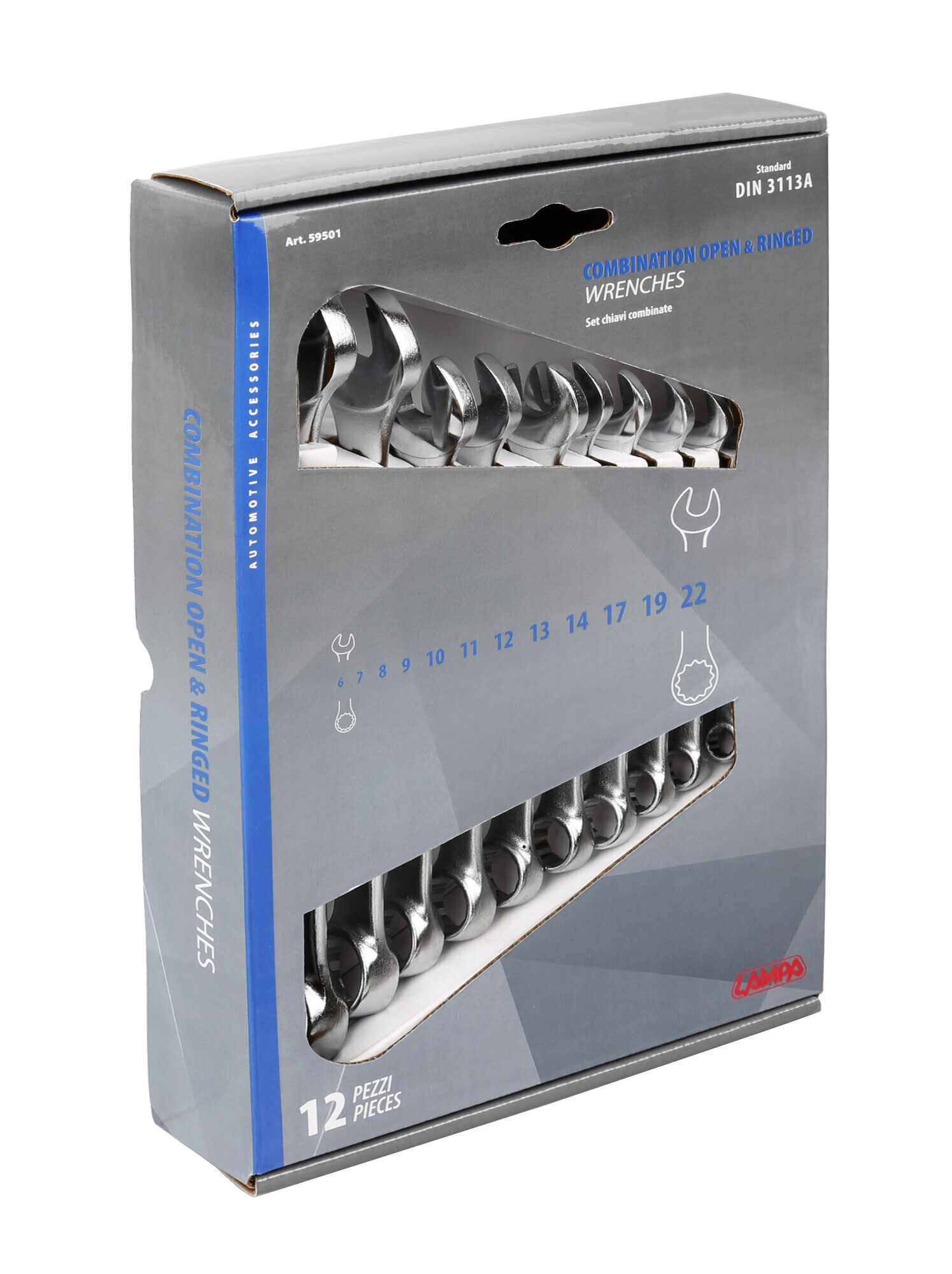Set 12 chiavi combinate - immagine 2