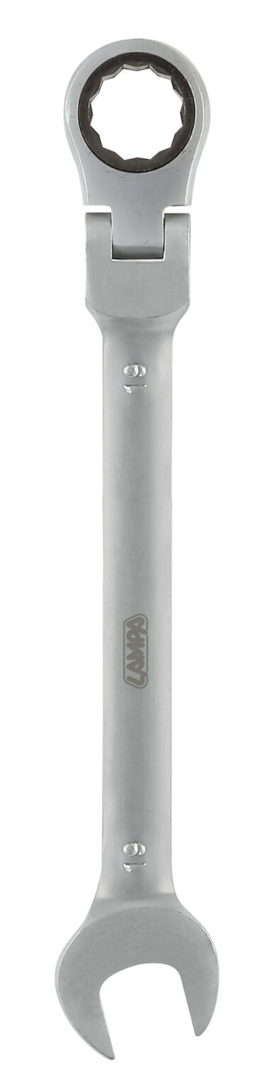 Chiave combinata con cricchetto snodato - 19 mm