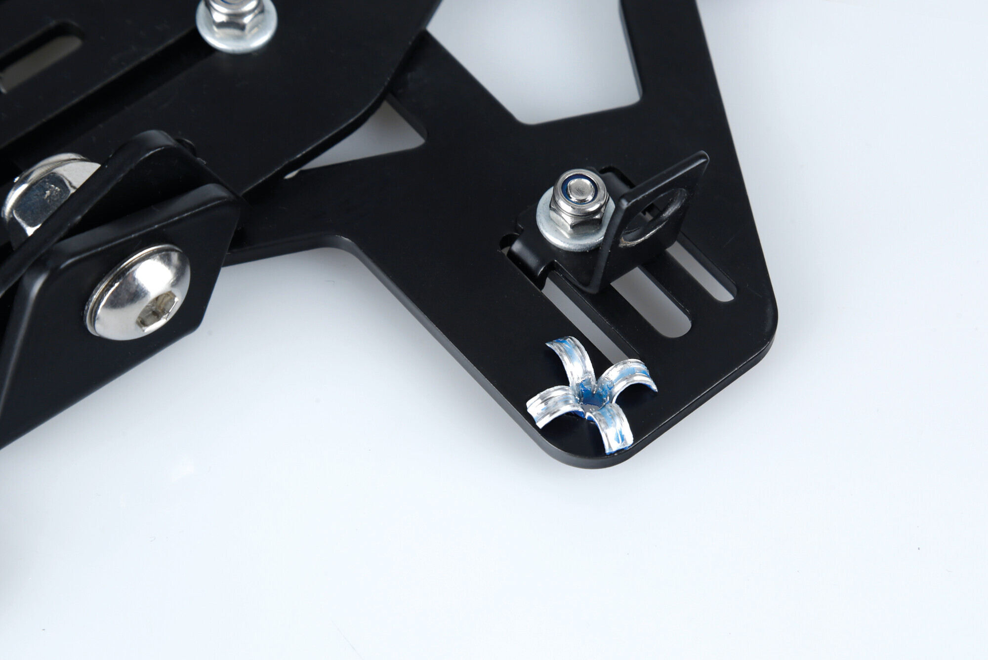 Aluminium Rivets, set 50 rivetti Graf per portatarga - Bianco - immagine 5