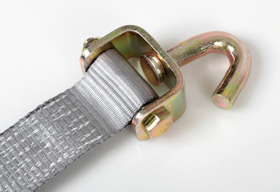 Nastro tensore con cricchetto per bisarca, gancio girevole - 5000 Kg - 5x250 cm - immagine 3