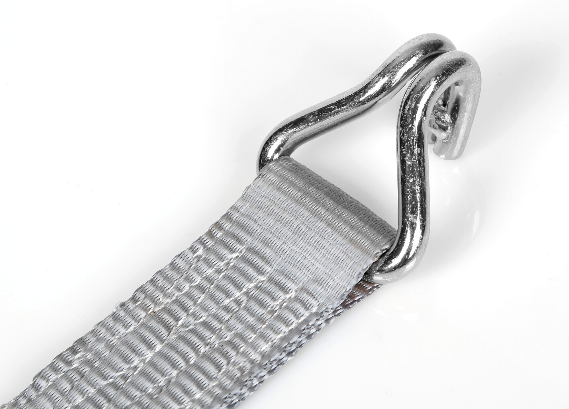 Nastro tensore con cricchetto per bisarca, gancio singolo - 3200 Kg - 5x250 cm - immagine 2