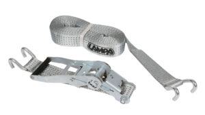 Nastro tensore con cricchetto - Gancio sponda - 8,5 m