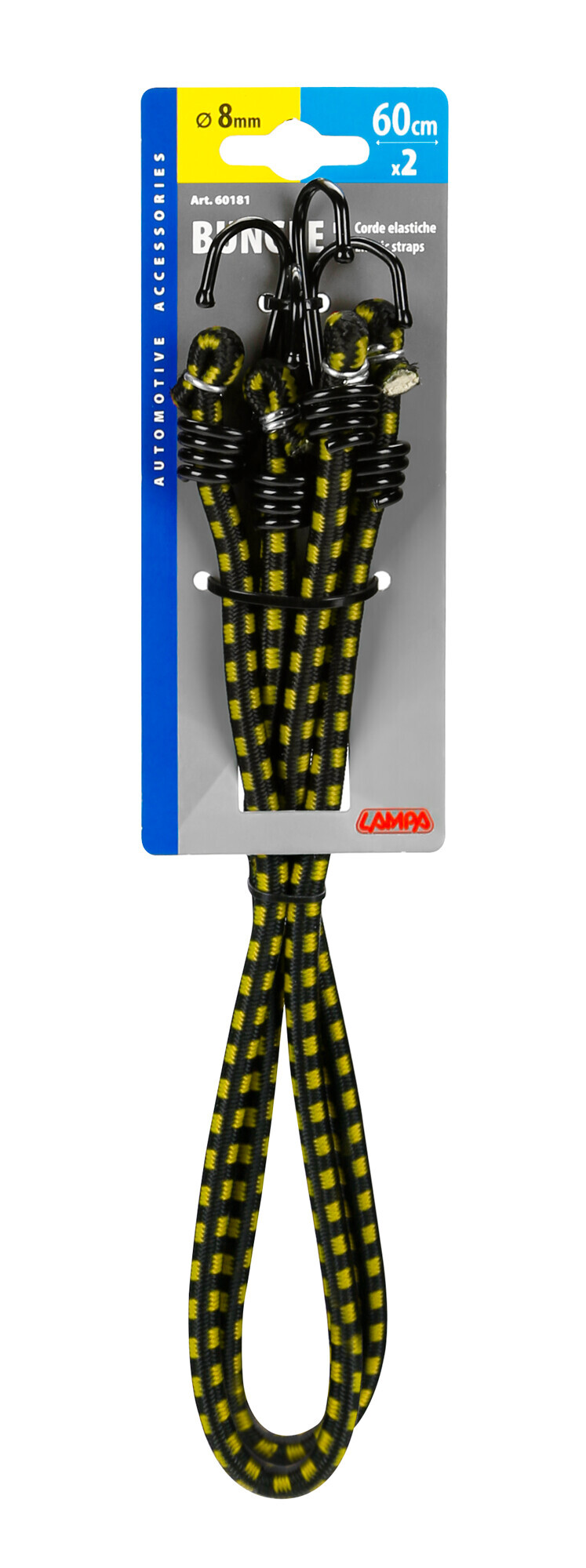 Corde elastiche slim - Ø 8 mm - 2x60 cm - immagine 5