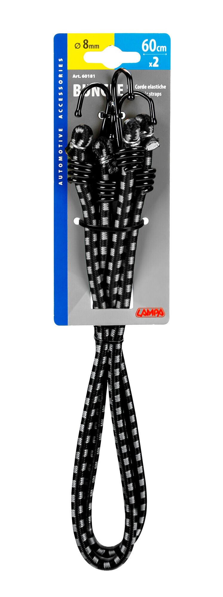 Corde elastiche slim - Ø 8 mm - 2x60 cm - immagine 6